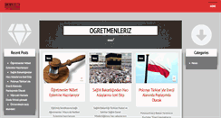 Desktop Screenshot of ogretmenleriz.com
